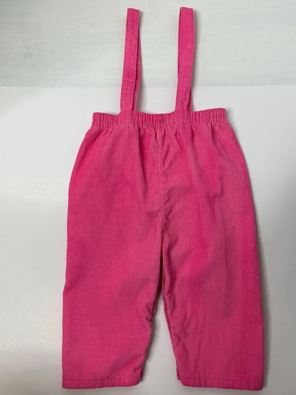 Vintage Wonderall’s Toddler Girls Overalls in Pink Size 18-24 Months